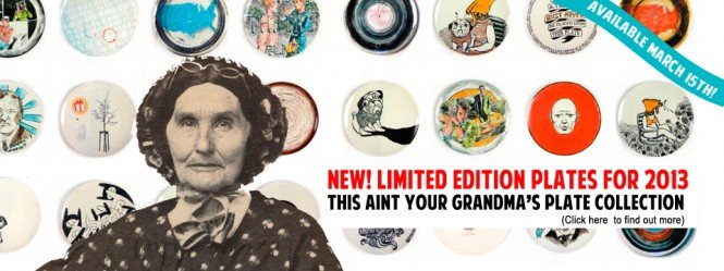 art in a box ceramic plate edition