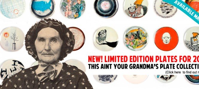 Limited Edition Ceramic Plates coming March 15th